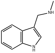 1H-Indole-3-methanamine, N-methyl- Structure
