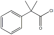 2-methyl-2-phenylpropanoyl chloride Structure