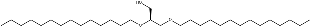 1,2-O-Ditetradecyl-rac-glycerol Structure
