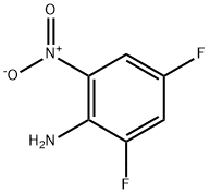 2,4-DIFLUORO-6-NITROANILINE Structure