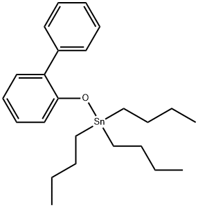 ([1,1'-Biphenyl]-2-yloxy)tributylstannane Structure