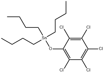 TRIBUTYL(PENTACHLOROPHENOXY)TIN Structure