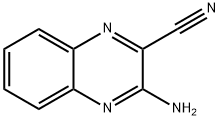 3-AMINO-2-QUINOXALINECARBONITRILE Structure