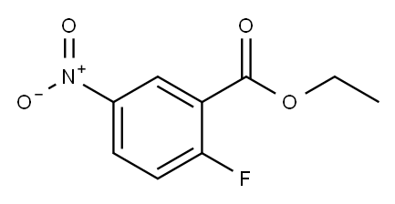 ETHYL 2-FLUORO-5-NITROBENZOATE Structure