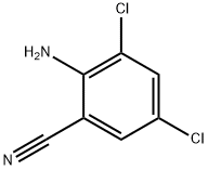 2-Amino-3,5-dichlorobenzonitrile Structure