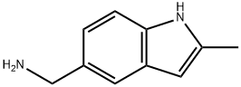 C-(2-METHYL-1H-INDOL-5-YL)-METHYLAMINE Structure