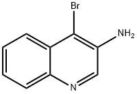 4-Bromo-3-quinolinamine Structure