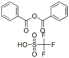 Benzoic acid (trifluoromethanesulfonic acid)anhydride Structure