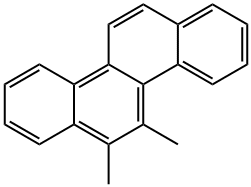 5,6-dimethylchrysene Structure