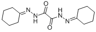 Bis(cyclohexanone)oxaldihydrazone Structure
