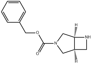 (S,S)-3-CBZ-3,6-DIAZABICYCLO[3.2.0]HEPTANE Structure