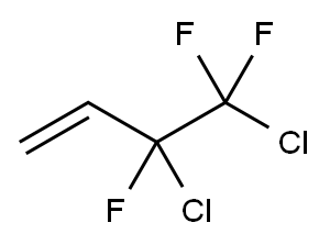 3,4-DICHLORO-3,4,4-TRIFLUORO-1-BUTENE Structure