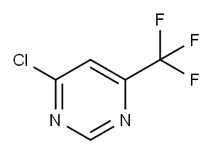 4-Chloro-6-trifluoromethylpyrimidine Structure
