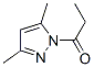 3,5-Dimethyl-1-(1-Oxopropyl)-1H-Pyrazole Structure