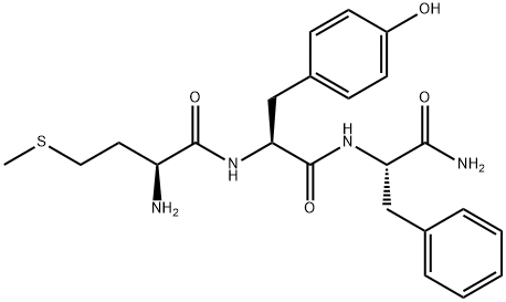 MET-TYR-PHE AMIDE Structure