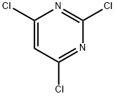 2,4,6-Trichloropyrimidine Structure