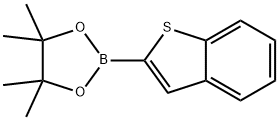 2-BENZO[B]THIOPHENE-2-BORONIC ACID PINACOL ESTER Structure