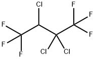 2,2,3-TRICHLORO-1,1,1,4,4,4-HEXAFLUOROBUTANE Structure