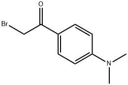 2-BROMO-1-(4-DIMETHYLAMINO-PHENYL)-ETHANONE Structure