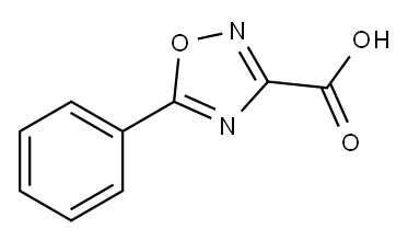 5-Phenyl-1,2,4-oxadiazole-3-carboxylic acid Structure