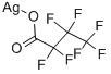 SILVER HEPTAFLUOROBUTYRATE Structure