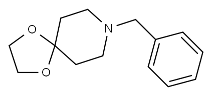 8-benzyl-1,4-dioxa-8-azaspiro[4.5]decane Structure