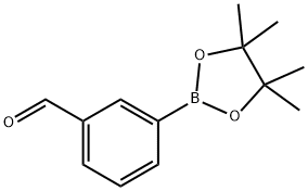 3-(4,4,5,5-TETRAMETHYL-1,3,2-DIOXABOROLAN-2-YL)-BENZALDEHYDE Structure