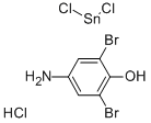 4-AMINO-2,6-DIBROMOPHENOL TIN(II)CHLORIDE HYDROCHLORIDE Structure
