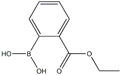 2-Ethoxycarbonylbenzeneboronic acid Structure