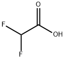 Difluoroacetic acid Structure