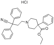 DIPHENOXYLATE HYDROCHLORIDE Structure