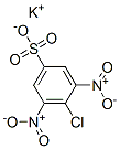 potassium 4-chloro-3,5-dinitrobenzenesulphonate Structure