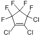 1,2,3-TRICHLOROPENTAFLUOROCYCLOPENTENE-1 Structure
