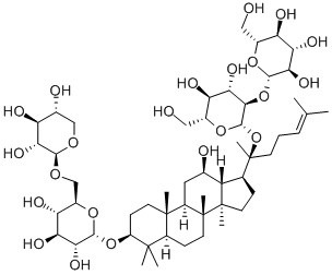20(R)-Ginsenoside Rg3 Structure
