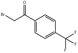 4-(Trifluoromethyl)phenacyl bromide Structure