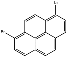 1,8-Dibromopyrene Structure
