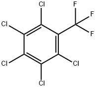 2,3,4,5,6-PENTACHLORO(TRIFLUOROMETHYL) BENZENE Structure