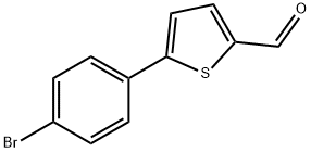 5-(4-BROMOPHENYL)THIOPHENE-2-CARBALDEHYDE Structure