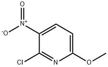 2-Chloro-6-methoxy-3-nitropyridine Structure