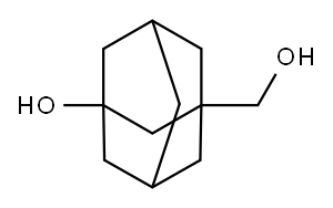 3-(Hydroxymethyl)-1-adamantol Structure