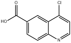 4-chloroquinoline-6-carboxylic acid Structure