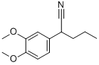1-(3,4-DIMETHOXYPHENYL)-VALERONITRILE Structure