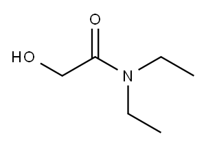 2-HYDROXY-N,N-DIETHYLACETAMIDE Structure