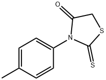 3-(p-tolyl)-rhodanin Structure
