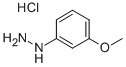 3-Methoxyphenylhydrazine hydrochloride Structure