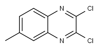 2,3-DICHLORO-6-METHYLQUINOXALINE Structure