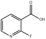 2-Fluoronicotinic acid Structure
