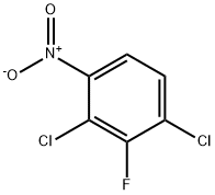 2,4-DICHLORO-3-FLUORONITROBENZENE Structure