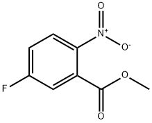 2-NITRO-5-FLUOROBENZOIC ACID, METHYL ESTER Structure