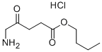 5-AMINO-4-OXOPENTANOIC ACID BUTYL ESTER HYDROCHLORIDE Structure